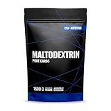 GYM-NUTRITION Hardcore Malto-dextrin | Feines Kohlenhydrate Pulver | Beliebt bei Fitness Powerlifing & Bodybuilding | Ideal für Hardgainer | Abgefüllt in Deutschland | Maltodextrin 12 | 1,5 kg Beutel